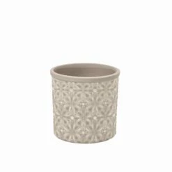 Keramik Blumentopf Porto D14cm Sand