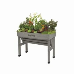 Balkon-Hochbeet VegTrug Wall Hugger Small L100cm Grey Wash