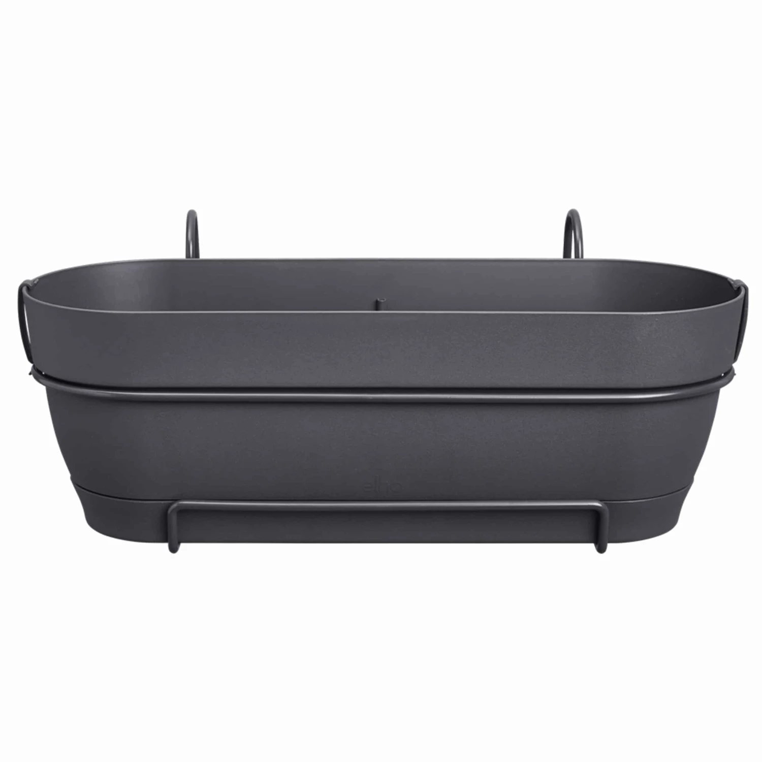Elho Balkonkasten Vibia Campana All-in-One L50 Cm Anthrazit – Bild 2